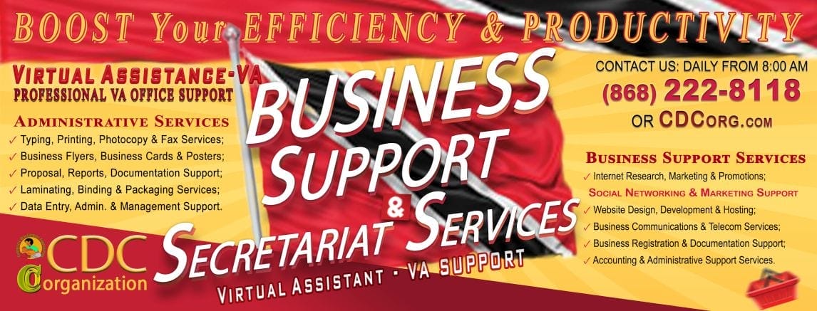 CDC Virtual Assistance (VA) Business Administrative & Secretariat Support Services