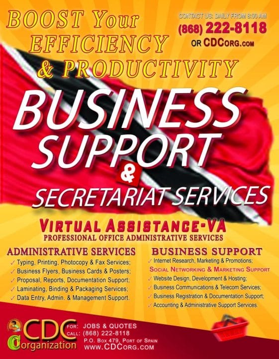 CDC Virtual Assistance (VA) Business Administrative & Secretariat Support Services