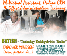 Virtual Assistant (VA), Office Administration & Online CRM Training